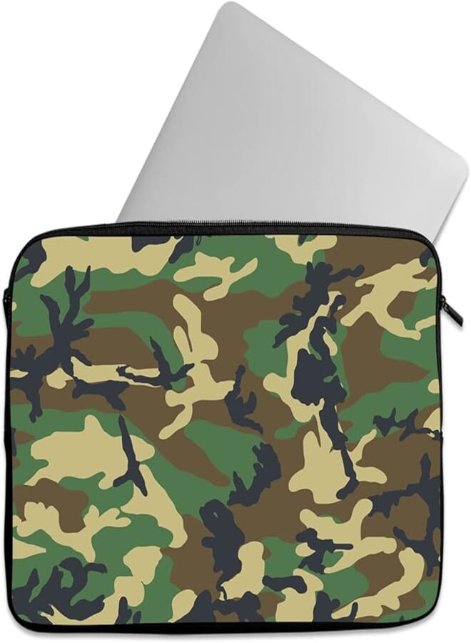 TATE 15.6 15 Inch Laptop Sleeve Zipper Bag 15.6 15 Inch Laptop Sleeve - Casual Printed Laptop Case (33)